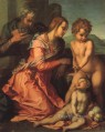 Sagrada Familia manierismo renacentista Andrea del Sarto